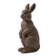 Glitzhome 22.75"H MGO Standing Rabbit Statue