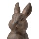 Glitzhome 22.75"H MGO Standing Rabbit Statue