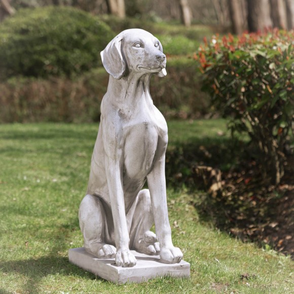 [OFFICIAL] Glitzhome 28.25"H MGO Sitting Labrador Retriever Dog Garden
