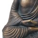 Glitzhome 19"H MGO Meditating Buddha Statue