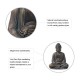 Glitzhome 22.75"H MGO Meditating Buddha Statue