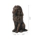 Glitzhome 20.75"H MGO Guardian Sitting Lion Statue