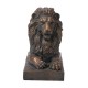 Glitzhome 21.75"L MGO Guardian Lying  Lion Statue