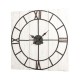 Glitzhome 31.50"D Oversized Farmhouse Wooden/Metal Wall Clock