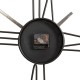 Glitzhome 31.90"D Oversized Modern Farmhouse Metal Wall Clock