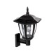 Glitzhome 25.5"H Multi-functional Solar Powered LED Light with Ground Stake and Mounting Pole
