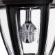 Glitzhome 25.5"H Multi-functional Solar Powered LED Light with Ground Stake and Mounting Pole