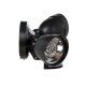Glitzhome 8.25"L Outdoor Solar Powered Dual-Head SMD LED Motion Senser Security Flood Light