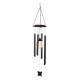 Glitzhome 32"H Solar Powered LED Wind Chime Light