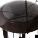 Glitzhome 32"H Solar Powered LED Wind Chime Light