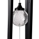 Glitzhome 32"H Solar Powered LED Wind Chime Light