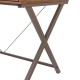 Glitzhome 43.25"L Modern Industrial Brown Wood/Metal Writing Desk With 1 Outlet and 2 USB Charging Ports