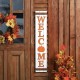 Glitzhome 42"H Fall Wooden "WELCOME" Porch Board Sign