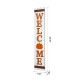 Glitzhome 42"H Fall Wooden "WELCOME" Porch Board Sign