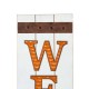 Glitzhome 42"H Fall Wooden "WELCOME" Porch Board Sign