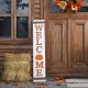 Glitzhome 42"H Fall Wooden "WELCOME" Porch Board Sign