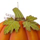 Glitzhome Fall Oversized Metal Pumpkin Yard Stake or Wall Décor or Standing Decor (Three Functions) 