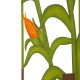 Glitzhome 41.5"H Fall Metal Scarecrow & Corns Combo Yard Stake