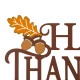 Glitzhome 24"L Metal "HAPPY THANKSGIVING" Wall Décor