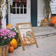 Glitzhome 24"H Thanksgiving Wooden Turkey Easel Porch Sign