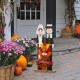 Glitzhome 36"H Thanksgiving Wooden Pilgrim Couple Poch Décor