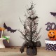 Glitzhome 20"H Halloween Table Tree with Lighted Bats Decor