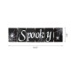 Glitzhome Halloween Wooden Hinged Table Signs (Spooky and Wicked)