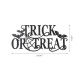 Glitzhome 24"L Halloween Metal "TRICK OR TREAT" Wall Sign