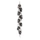 Glitzhome 72"L Lighted Halloween Bat Garland