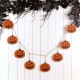 Glitzhome 72"L Halloween Metal Pumpkins Garland