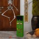 Glitzhome 30"H Lighted Wooden Frankenstein Porch Decor