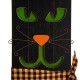 Glitzhome 30"H Lighted Wooden Black Cat Porch Decor