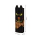 Glitzhome 30"H Lighted Wooden Black Cat Porch Decor