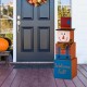 Glitzhome 36"H Double Sided Stacked Wooden Box Porch Decor For Halloween and Fall