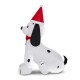 Glitzhome 6 ft Lighted Inflatable Puppy Dog Décor