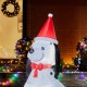 Glitzhome 6 ft Lighted Inflatable Puppy Dog Décor