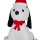 Glitzhome 6 ft Lighted Inflatable Puppy Dog Décor