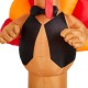 Glitzhome 8ft Lighted Inflatable Turkey Décor