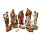 Glitzhome 12 Piece Oversized Resin Nativity Figurine Sets