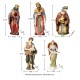 Glitzhome 12 Piece Resin Nativity Figurine Sets