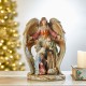 Glitzhome 11.22"H Resin Nativity Set