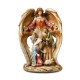 Glitzhome 11.22"H Resin Nativity Set