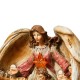 Glitzhome 11.22"H Resin Nativity Set