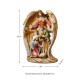 Glitzhome 11.22"H Resin Nativity Set