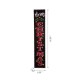 Glitzhome 42"H Lighted Wooden Black "Merry CHRISTMAS" Porch Sign Board