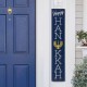 Glitzhome 42"H "Happy HANUKKAH" Wooden Porch Sign Board