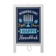 Glitzhome 24"H Hanukkah Wooden Porch Sign or Standing Décor