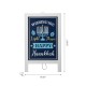 Glitzhome 24"H Hanukkah Wooden Porch Sign or Standing Décor