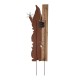 Glitzhome 36"H Lighted Wooden Gnome Snow Gauge Yard Stake or Wall Décor (2 Functions)