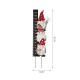 Glitzhome 36"H Lighted Wooden Gnome Snow Gauge Yard Stake or Wall Décor (2 Functions)